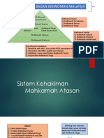 Structure Badan Kehakiman Malaysia: Mahkamah Persekutuan Mahkamah Rayuan