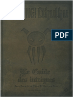 Achtung! Cthulhu FR - Le Guide Des Intrigues