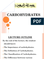 Carbohydrates: Importance, Definition, Classification & Isomers