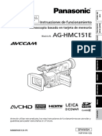 Manual Camara AG-HMC151E