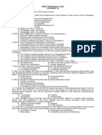 First Periodical Test Cookery 10 Directions: Choose The Letter of The Correct Answer