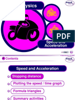 Forces - Speed and Acceleration