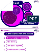 KS3 Physics: 7L The Solar System and Beyond