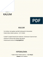 Terapi Elektrolit Kalium - Hani