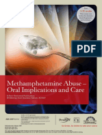 Methamphetamine Abuse - Oral Implications and Care: 2 CE Credits