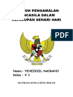 Pancasila Contoh Gambar Dan Makna Nya