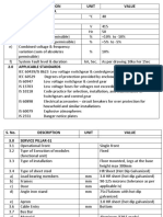 S. No. Description Unit Value 1.0 System Design Data 1.2 Ac Supply