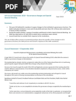 2018 SGM Decision Briefing 2018 SGM Decision Briefing