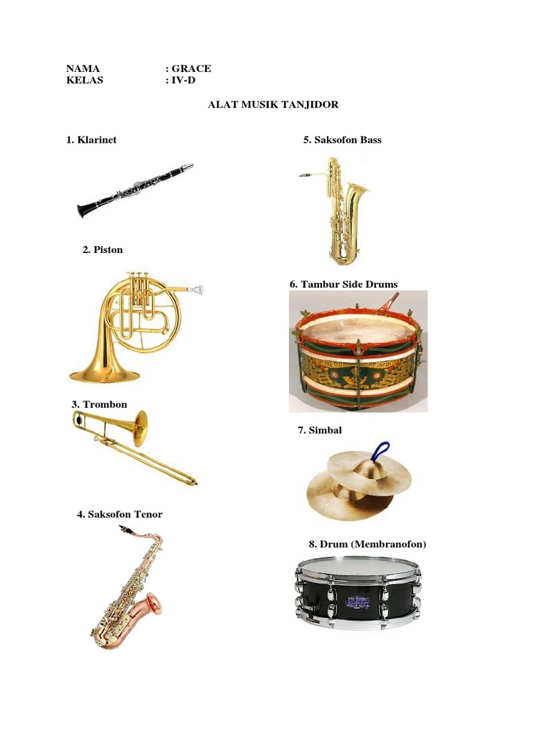 Alat Musik Tanjidor | PDF