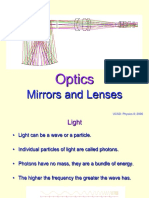 Mirrors and Lenses: Optics
