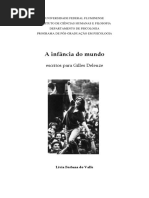 A infância do Mundo - deleuze