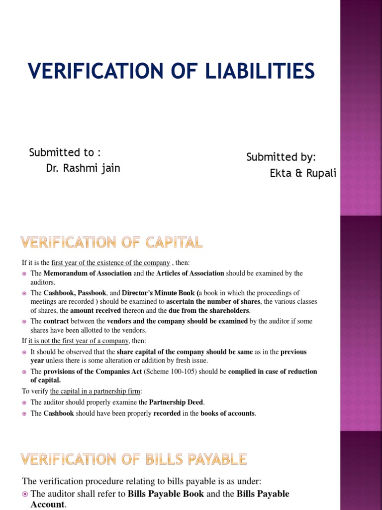 Verification of Liabilities | PDF | Loans | Mortgage Law