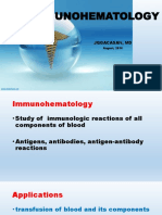 Immunohematology 