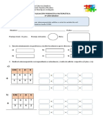 Evaluación formativa de matemática en 4o básico