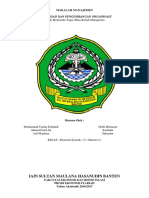 Pengarahan Dan Pengembangan Organisasi K