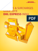 DHL Fuel Surcharge Overview 2025 | PDF | Dangerous Goods | Customs