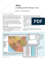 Two Quick Ways: To Change A Labeling Field To Proper Case