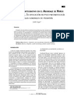 Un Modelo Integrativo en El Abordaje de Niños y Sus Familias. Aplicacion en Psico Neonatologia