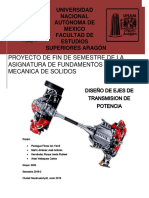 Proyecto Ejes de Transmision