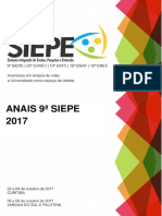 Livro SIEPE 2017 Anais PDF