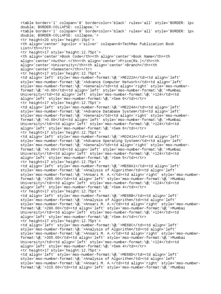 TechMax Publication Book List | PDF | Computer Engineering ...