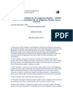 General Recommendation No. 23: Indigenous Peoples: - 18/08/97. General Recommendation No. 23: Indigenous Peoples