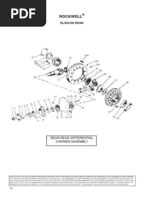 Sq100 Gear Screw