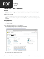 7.0.1.2 Class Activity - What's Going On