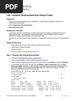 12.4.1.2 Alt Lab - Isolate Compromised Host Using 5-Tuple