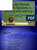 REVISED BLOOMS TAXONOMY-ppt-ADZ-050309