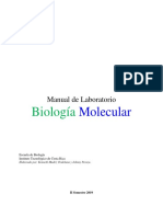 Manual Laboratorio Biología Molecular 2019