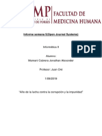 Informática II Tarea Semana 5 Jonathan Cabrera