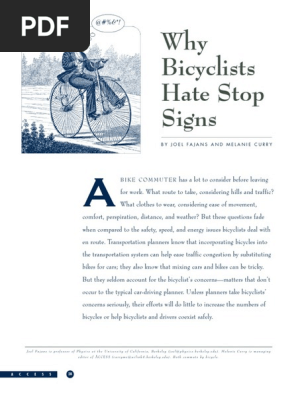 Bicyclists