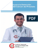 Manual de Deteccion Temprana Del CA de Prostata