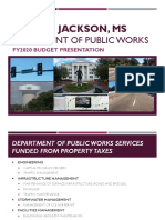 2019 Public Works Budget Presentation