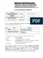 Berita Acara Pemeriksaan Pekerjaan NB