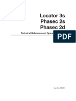 Locator 3s Phasec 2s Phasec 2d: Technical Reference and Operating Manual