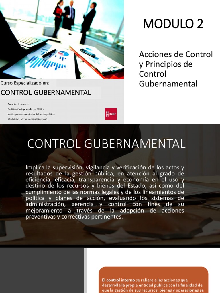Control Gubernamental y Sanciones Administrativas | PDF | Auditoría ...