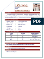 CV Formate