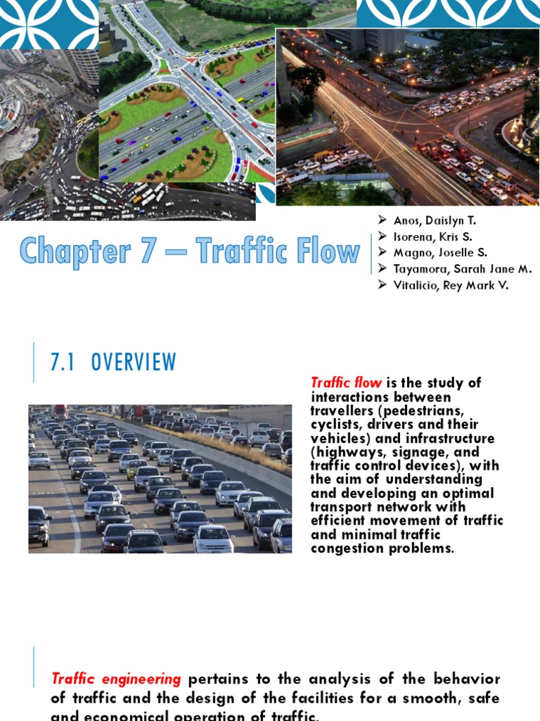 Chapter 7 traffic flow.pptx Traffic Speed