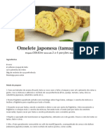 Omelete japonesa