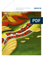 White Pigments For Flexible Packaging Inks Brochure - Kemira