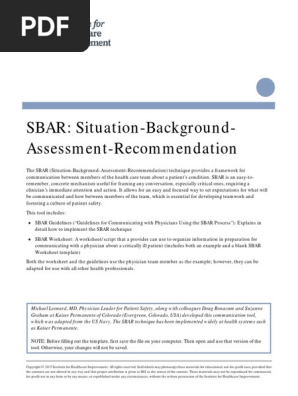SBAR - Template.pdf