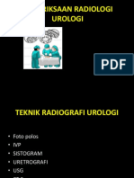Pemeriksaan Radiologi Urologi