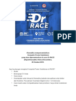 DR RACE Poster Competition - Syarat Dan Ketentuan