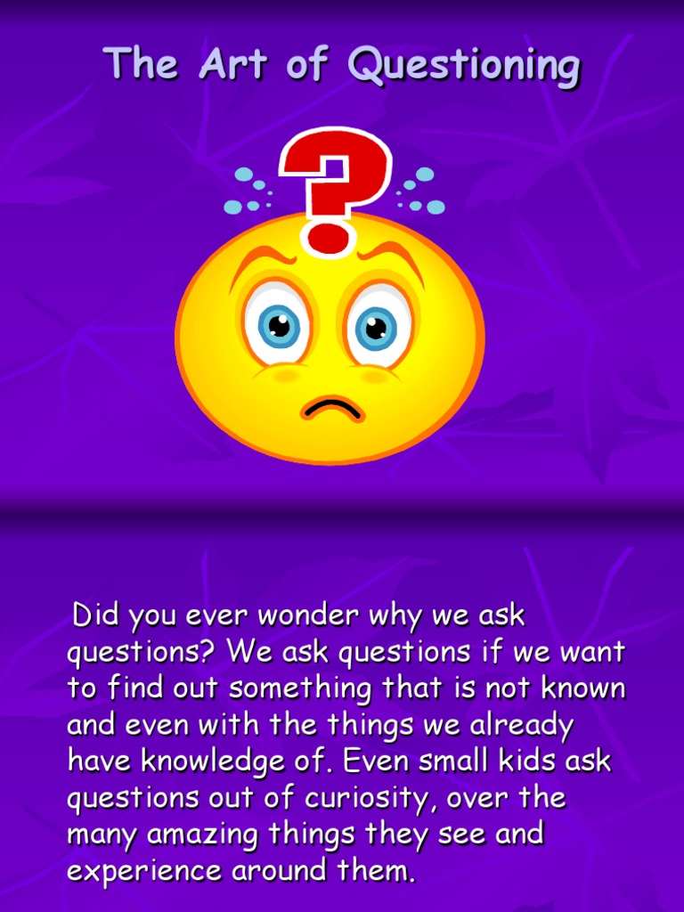 Mastering Questioning Techniques | PDF | Question | Reading Comprehension