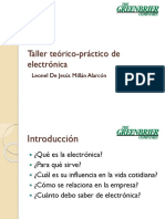 Taller Teórico-Práctico de Electrónica