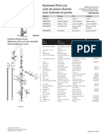 Liste de Pièces Illustrée: Illustrated Parts List Lista Ilustrada de Partes