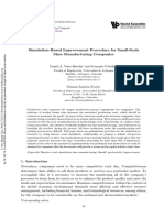 Simulation-Based Improvement Procedure For Small-Scale Shoe Manufacturing Companies