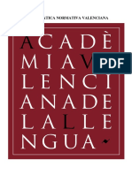 La Gramàtica Normativa Valenciana PDF